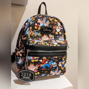 2018 Disneyland Loungefly backpack